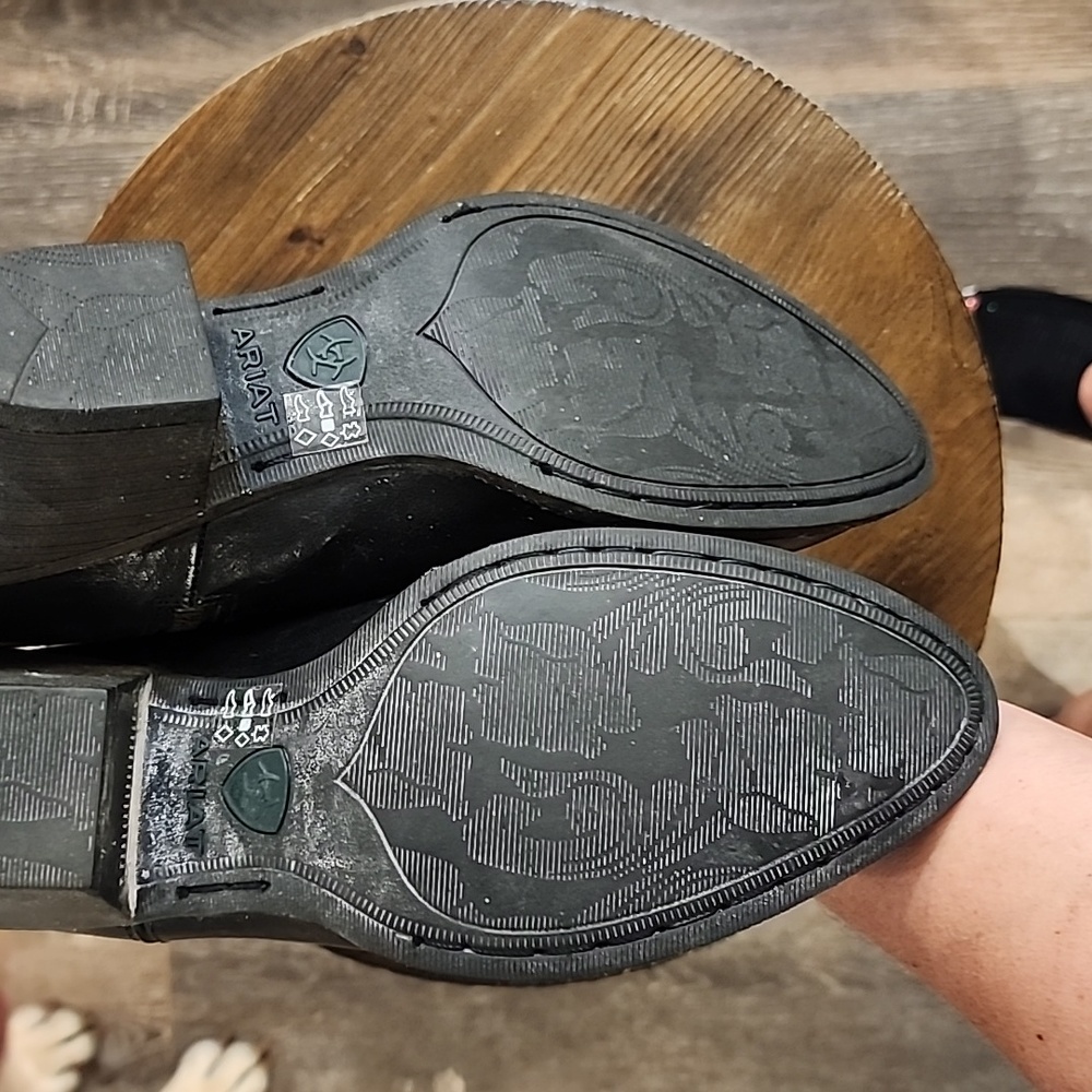 Ariat Black Ankle Boots - Picture 3 of 4